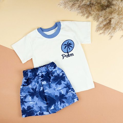 Комплект футболка + шорты "Пальма" фото