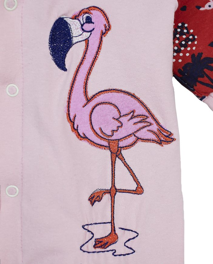 Комбинезон "Розовый фламинго" фото