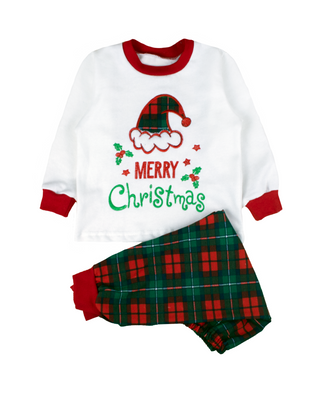 Піжама дитяча з вишивкою "Merry Christmas" фото