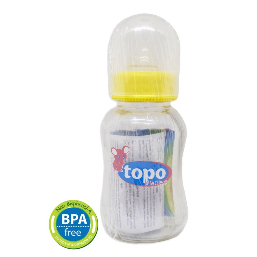 Пляшка скляна "TOPO BUONO" 120 мл. фото
