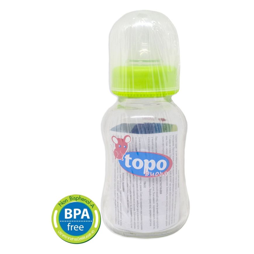 Пляшка скляна "TOPO BUONO" 120 мл. фото