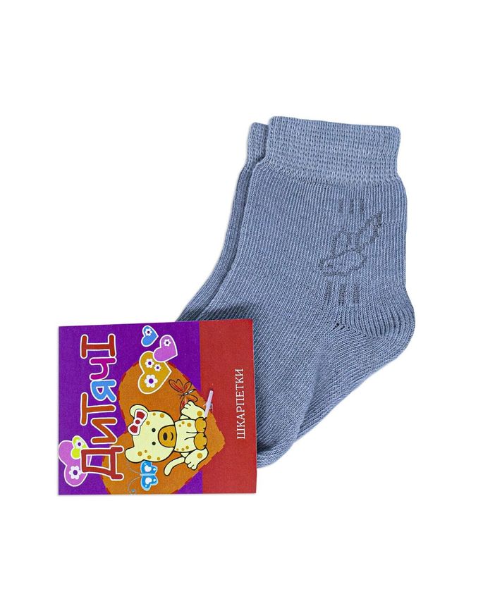 Дитячі шкарпетки "Однотонн" фото
