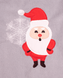 Новогодняя детская пижама "Санта" 3087-27-002 фото