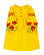 Платье с вышивкой для девочек "Маки" 3113-26-028 фото