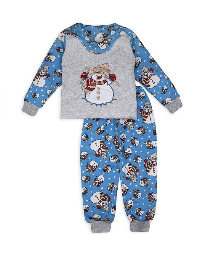 Пижама детская "Снеговик Сеня" фото